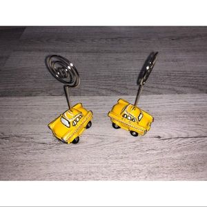 Yellow Taxi Holders (Pictures, Notes, Etc.)